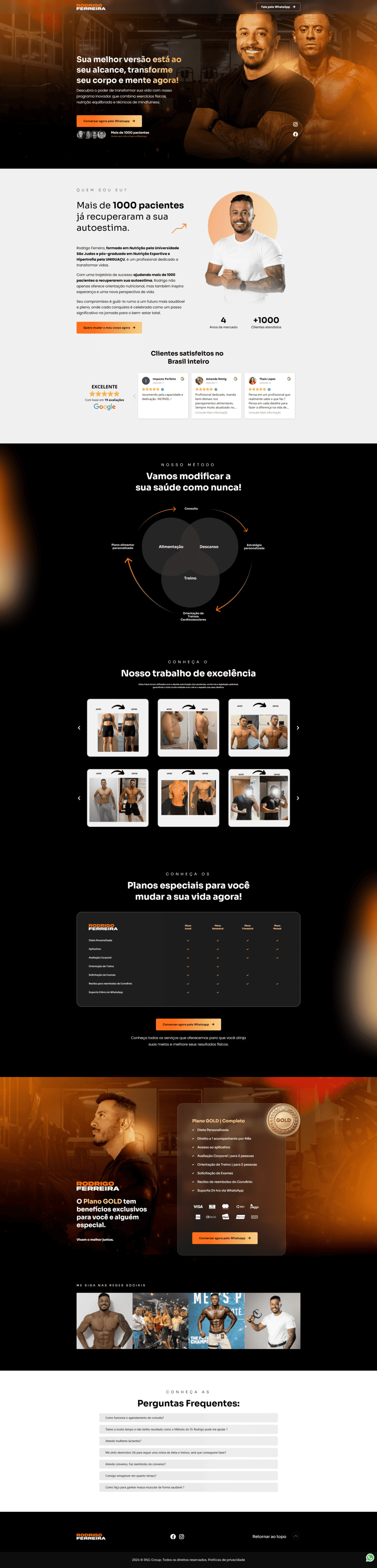 Website Nutri Rodrigo