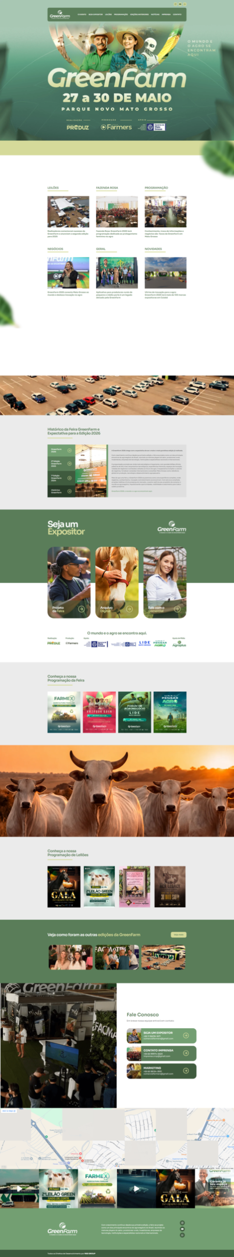 Website Green Farm Brasil