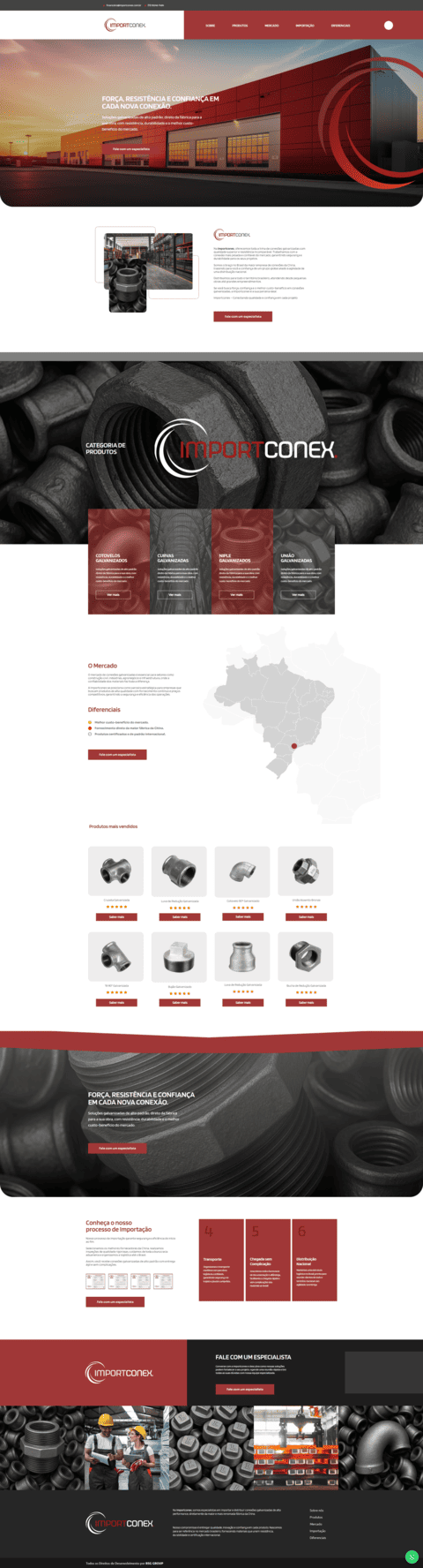Website Import Conex